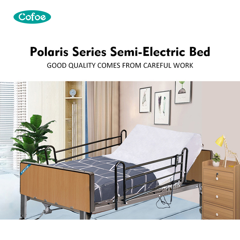 R06 Plegable eléctrico completo para camas de hospital de habitación Icu