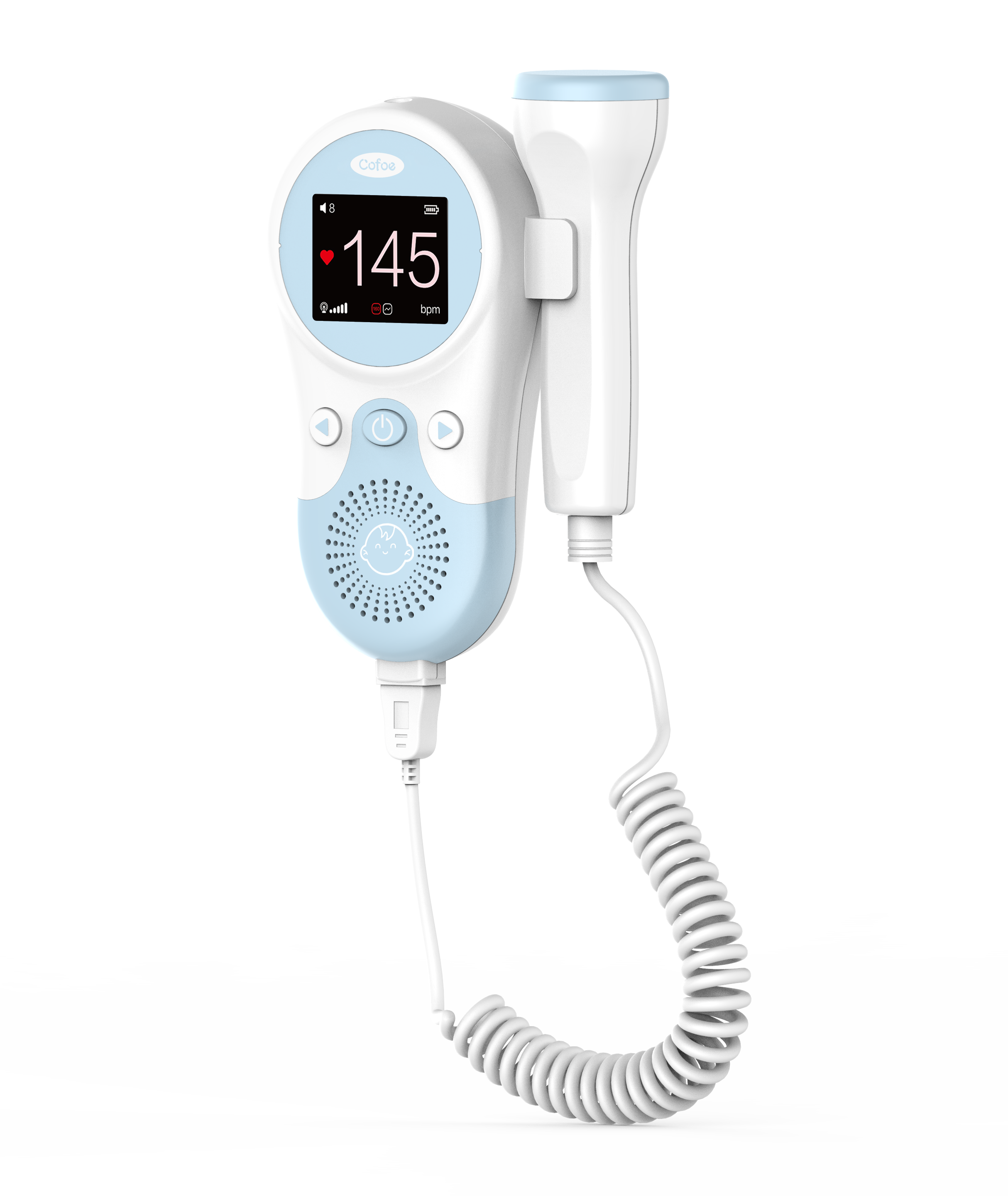 HB-1004S Cofoe New Style Desktop Fetal Doppler Monitoreo fetal 