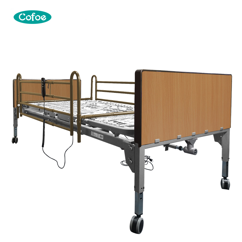 R06 completamente eléctrico ajustable para camas de hospital de habitación Icu