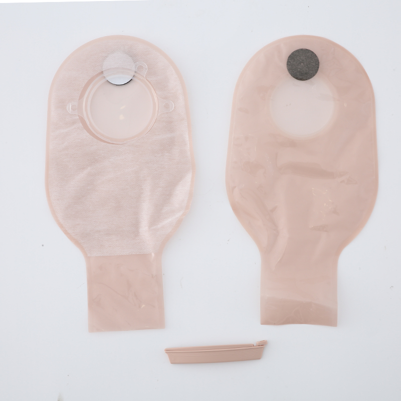 Bolsa de ostomía de dos piezas de 45 mm de tela no tejida para la bolsa de ostomía 4280