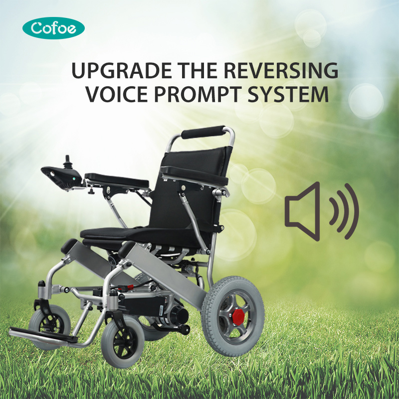 A8 Nueva silla de ruedas eléctrica plegable